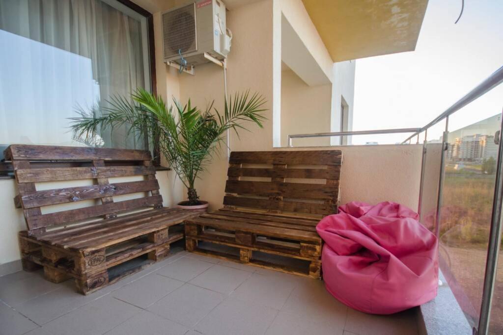 Summerland, 30M From Beach&Best Clubs, Nuba, Fratelli, Ammos Apartment Mamaia Bagian luar foto